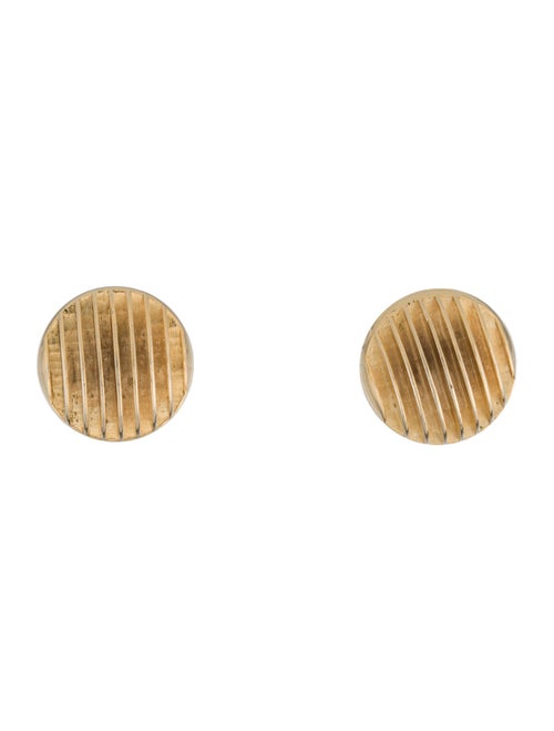 Trifari Ripple Clip-On Earrings