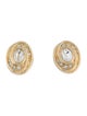 Trifari Crystal Stud Earrings