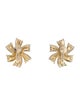 Trifari Pinwheel Clip-On Earrings