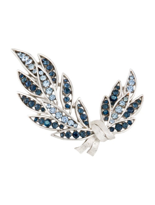 Trifari Crystal Brooch Pin