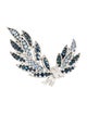 Trifari Crystal Brooch Pin