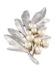Trifari Faux Pearl Brooch Pin