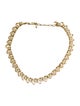 Trifari Faux Pearl Collar Necklace