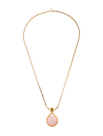 Trifari Resin Pendant Necklace