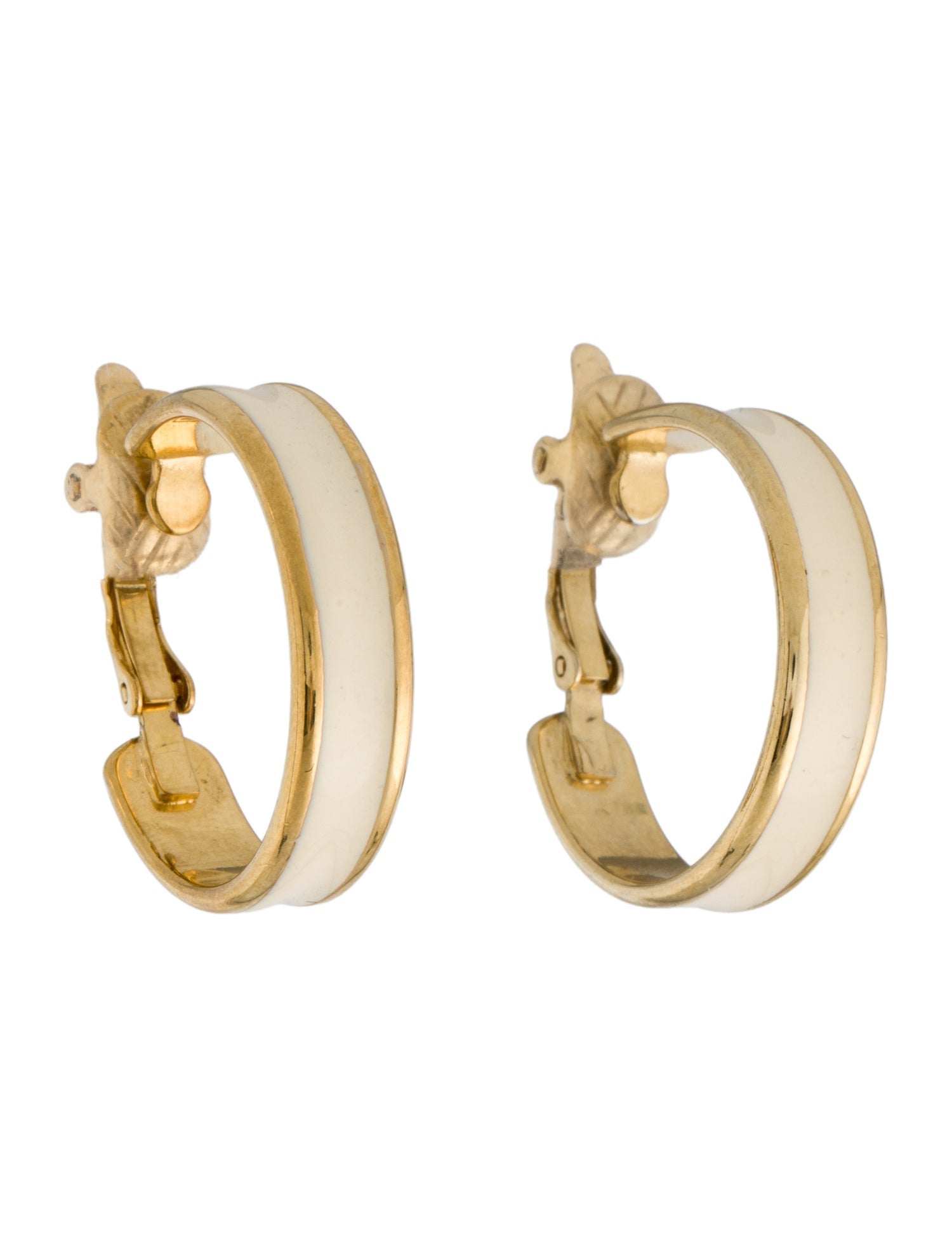 Trifari Hoop Earrings