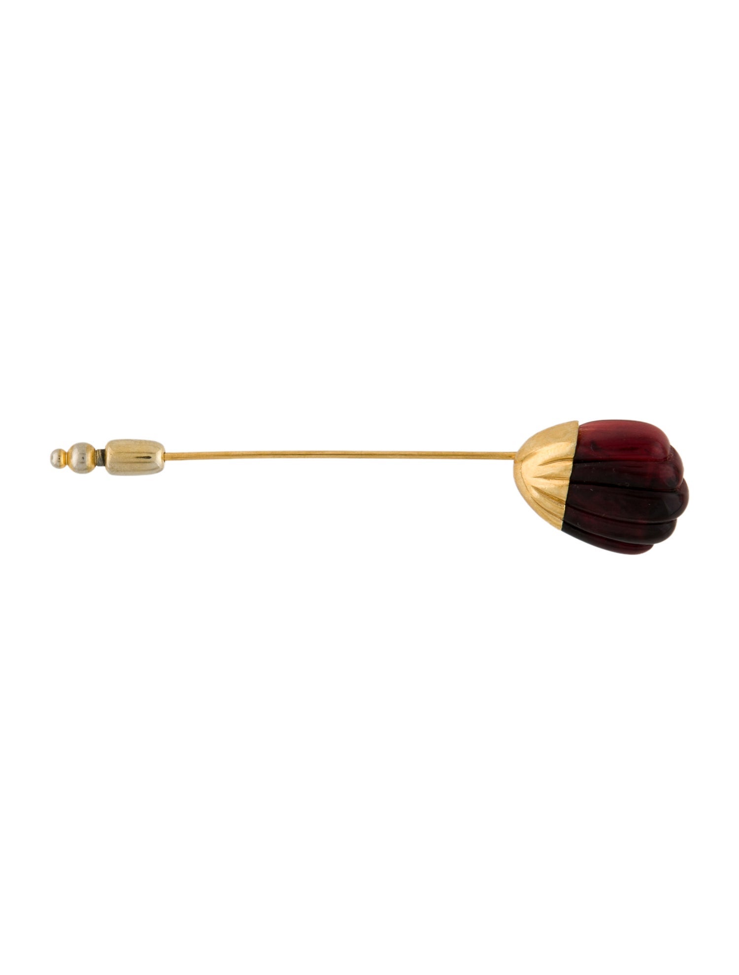Trifari Resin Shell Stick Pin