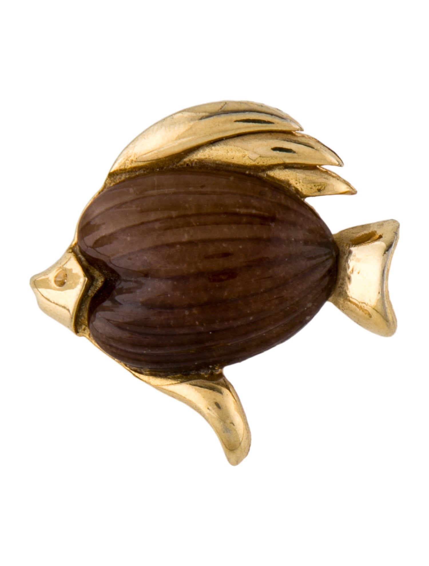 Trifari Resin Fish Brooch