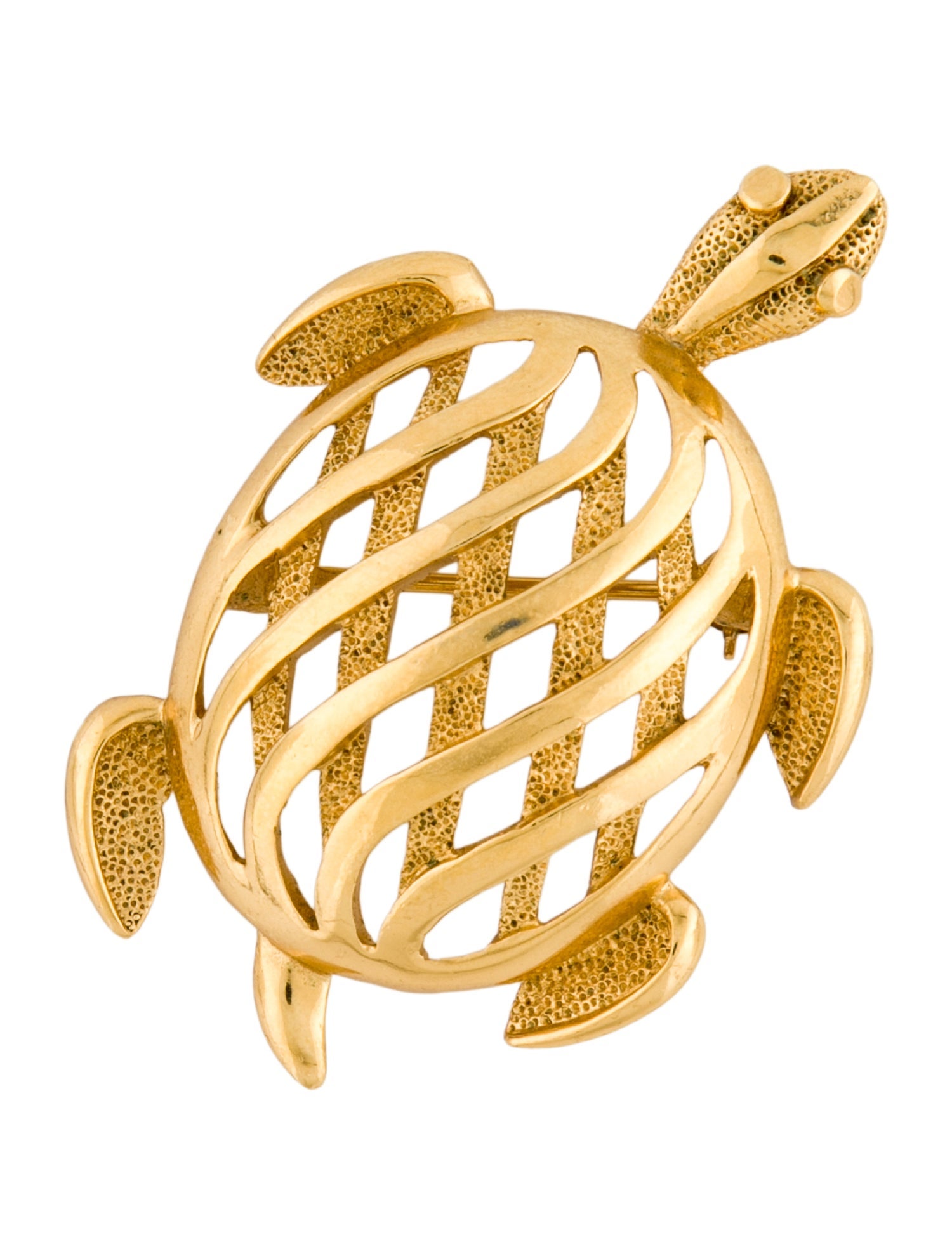Trifari Vintage Turtle Brooch