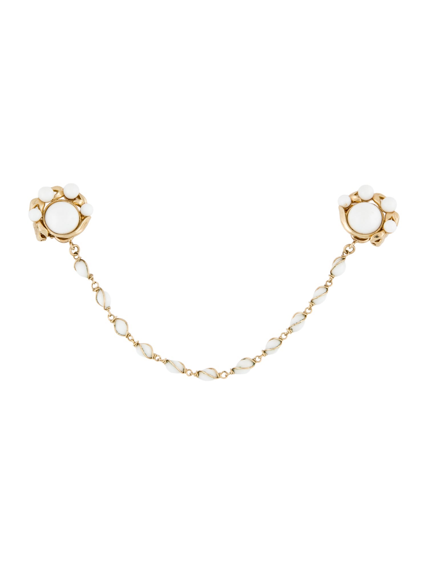 Trifari Resin Tie-Ups Convertible Bracelet Dress Set