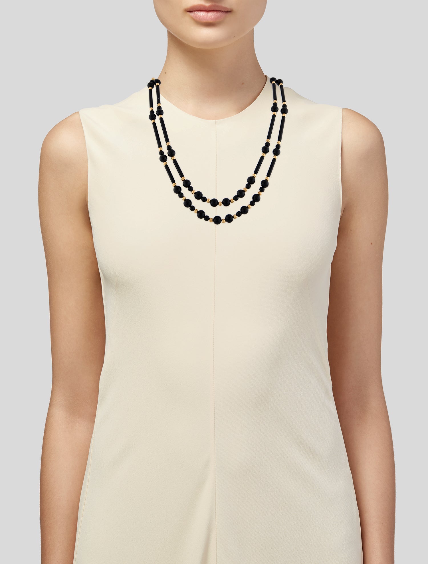 Trifari Double Strand Necklace