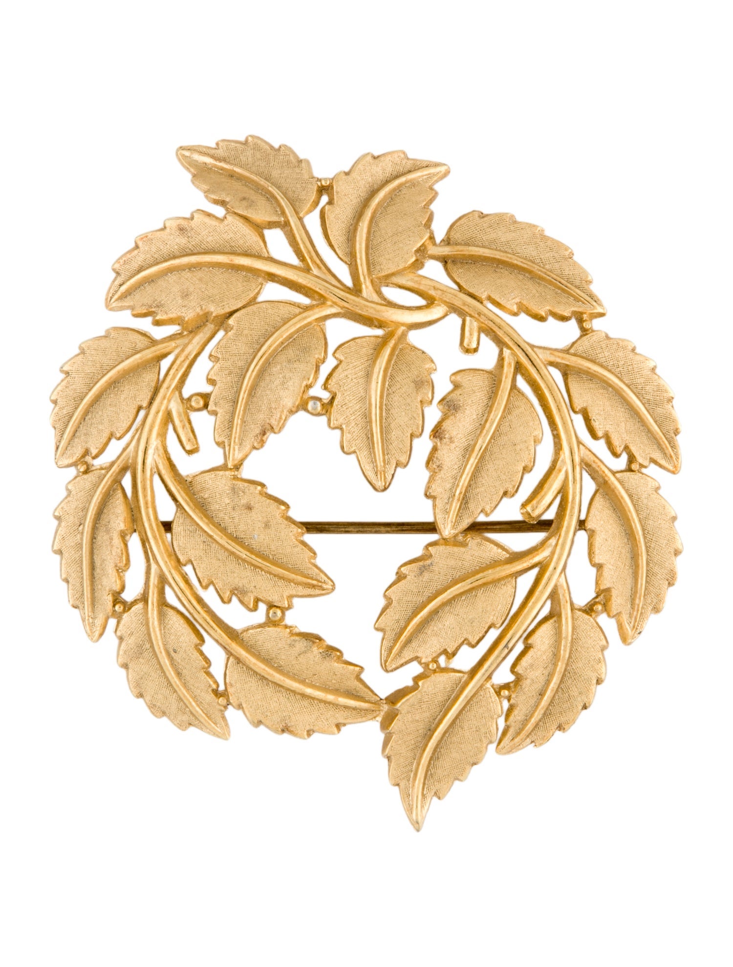 Trifari Branch Pin Brooch