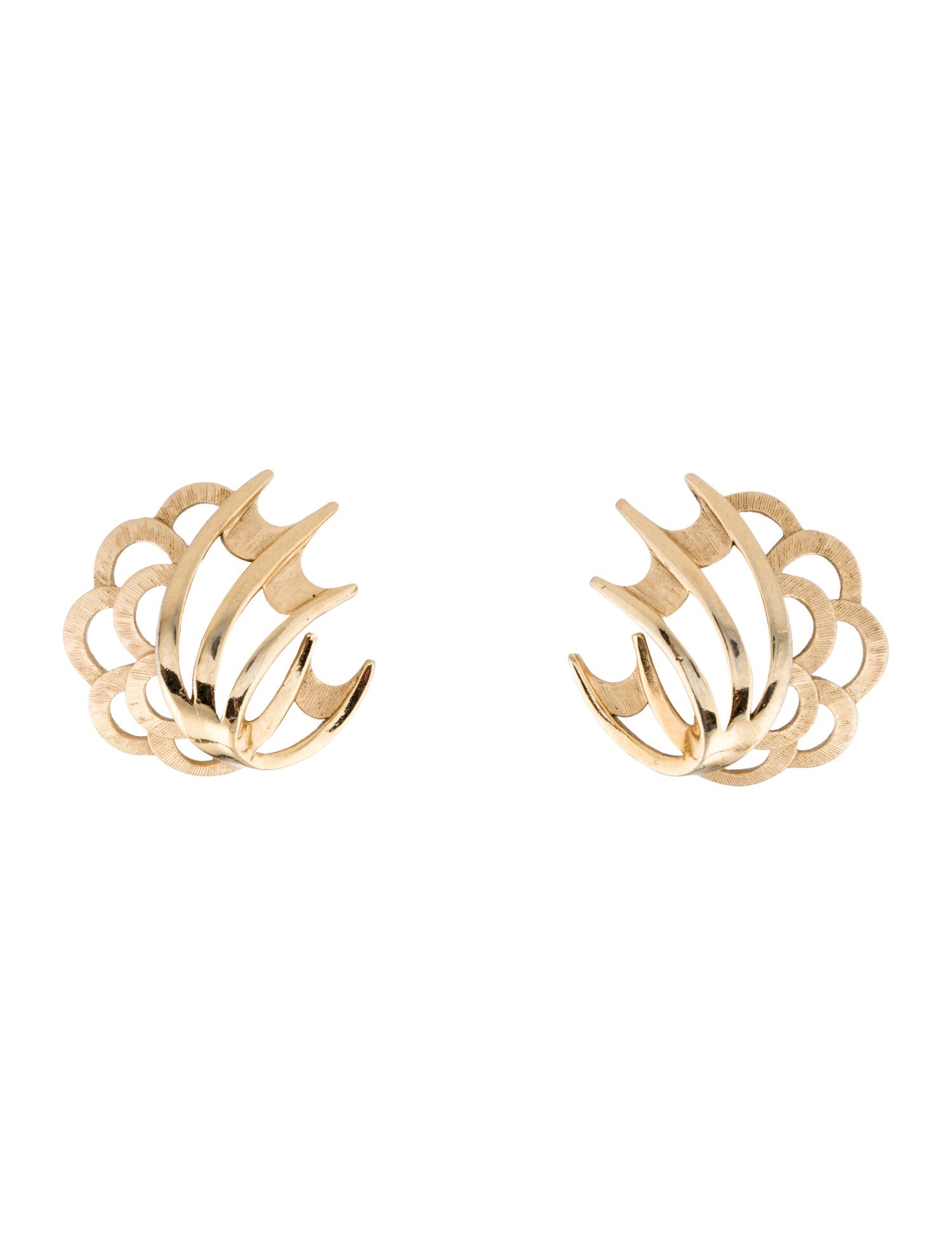 Trifari Vintage Clip-On Earrings
