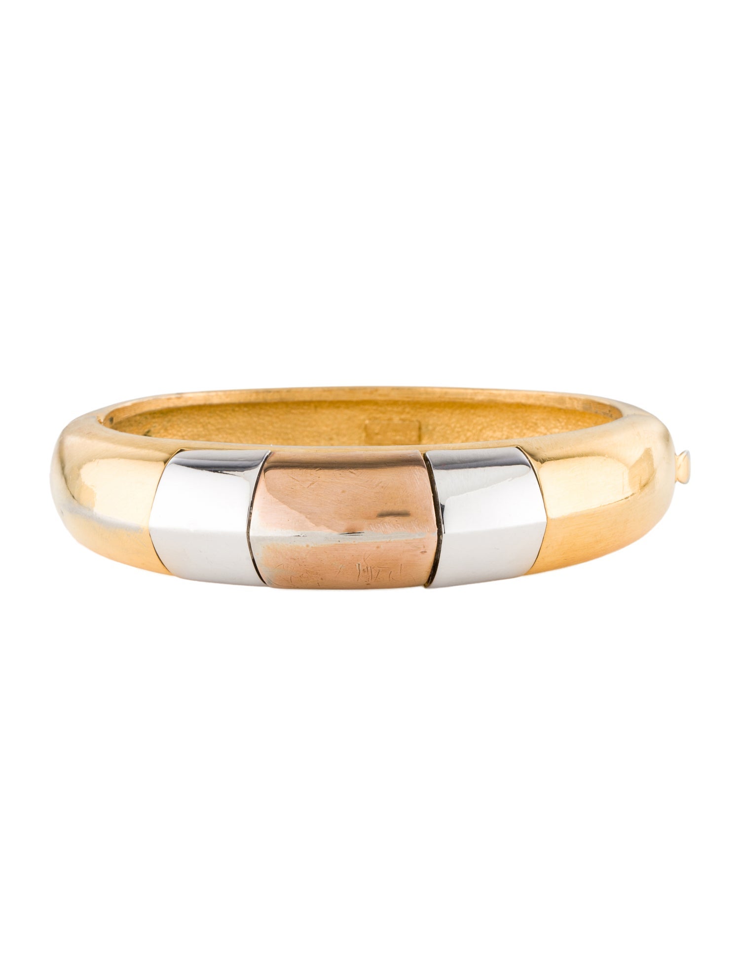 Trifari Tritone Cuff Bracelet