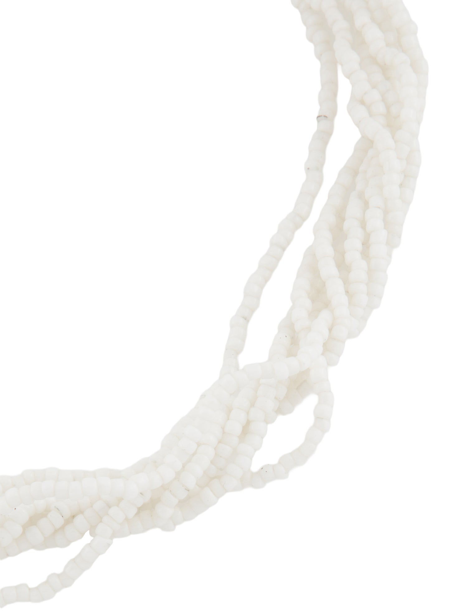 Trifari Beaded Multistrand Necklace