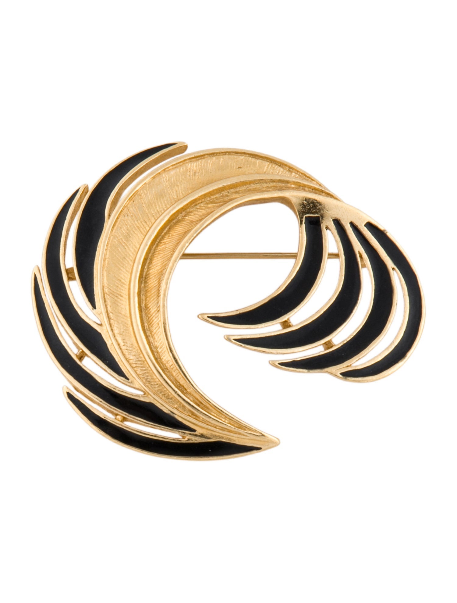 Trifari Enamel Brooch