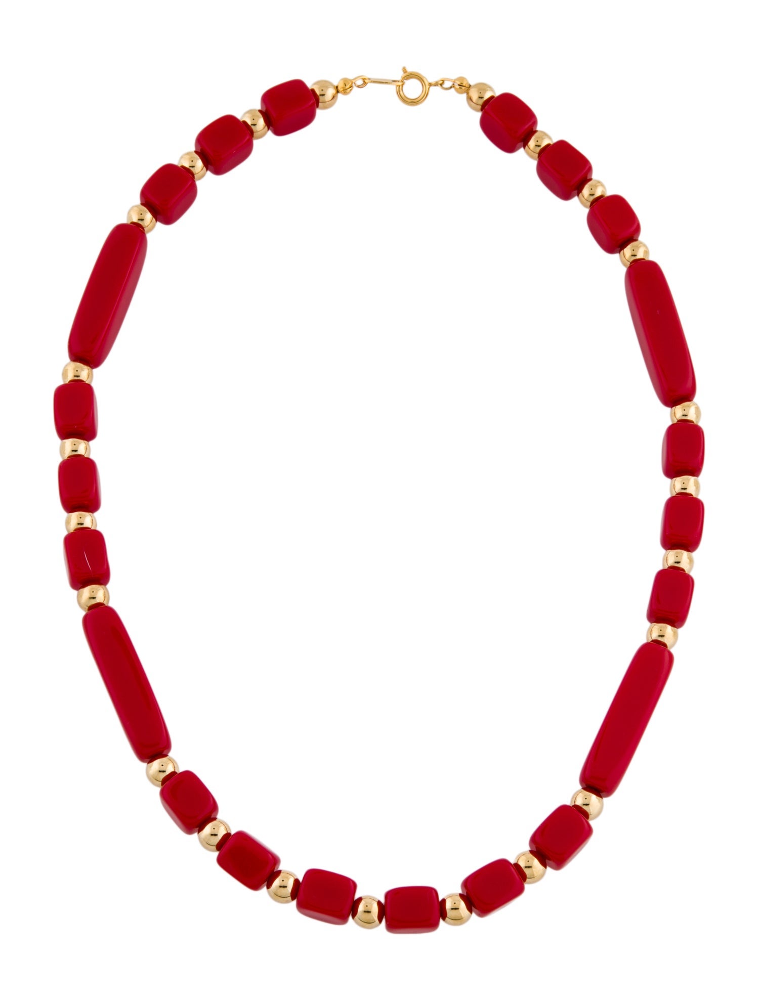 Trifari Vintage Beaded Long Station Necklace