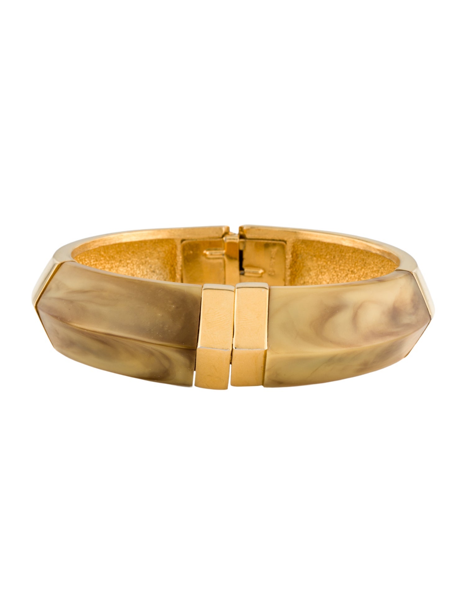 Trifari Vintage Resin Bangle Bracelet