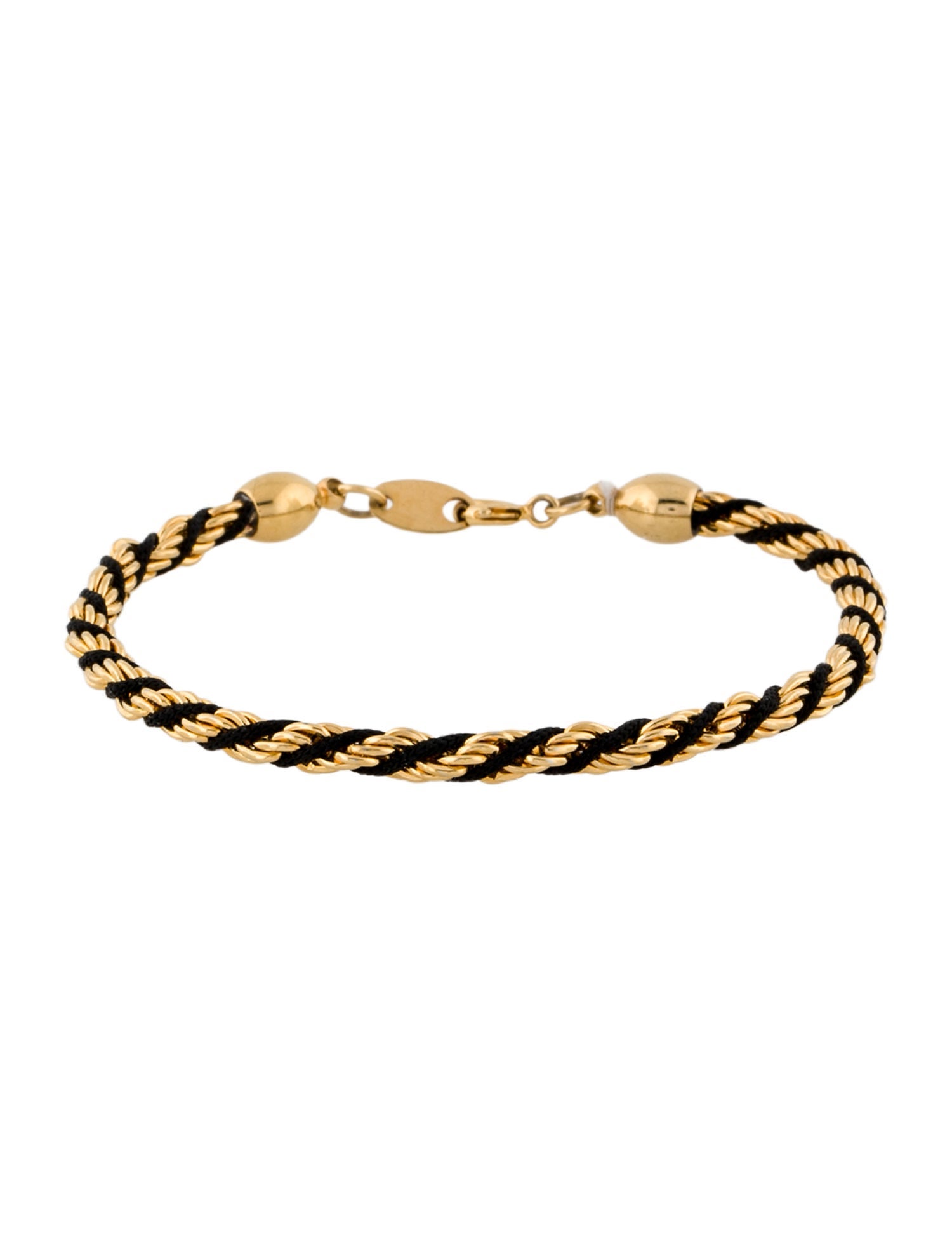 Trifari Thread Link Bracelet