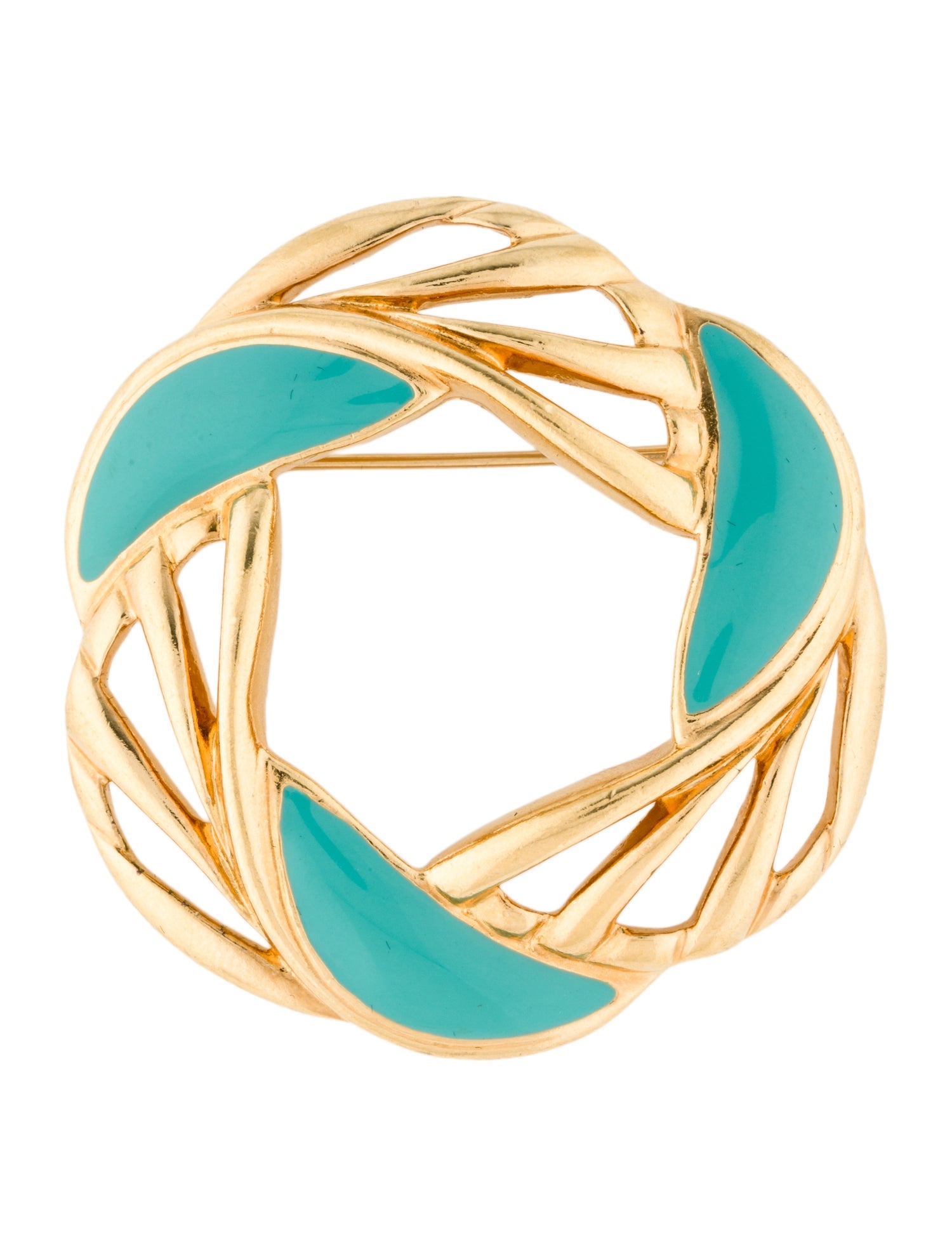 Trifari Vintage Enamel Pin Brooch