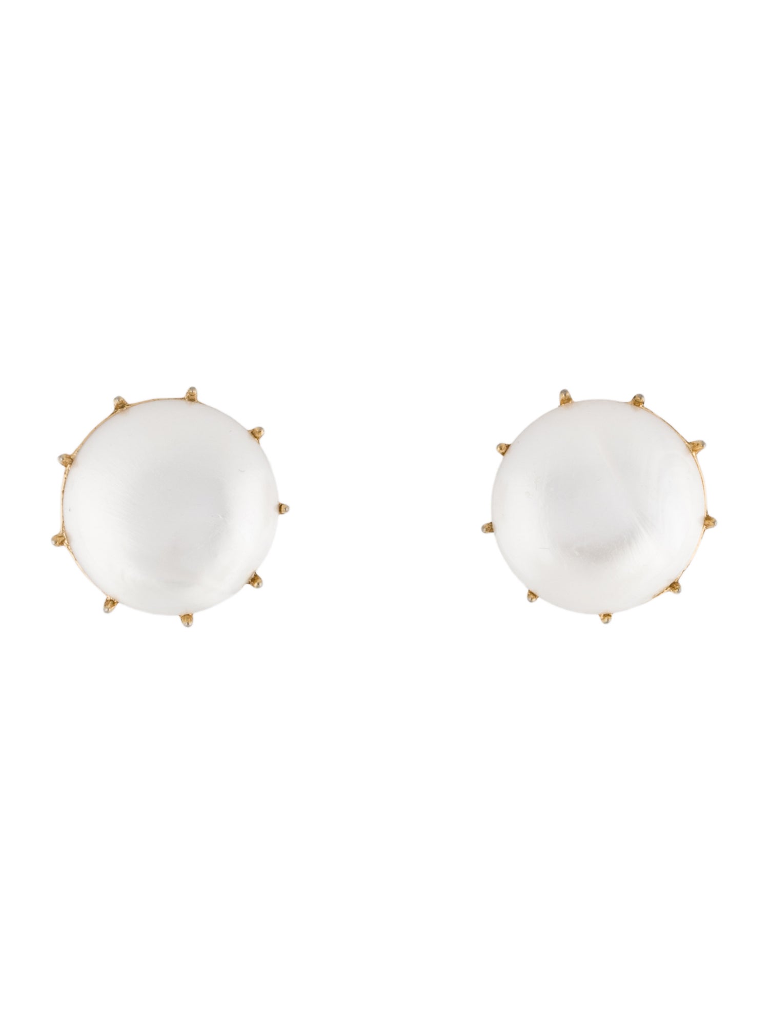 Trifari Resin Clip-On Earrings