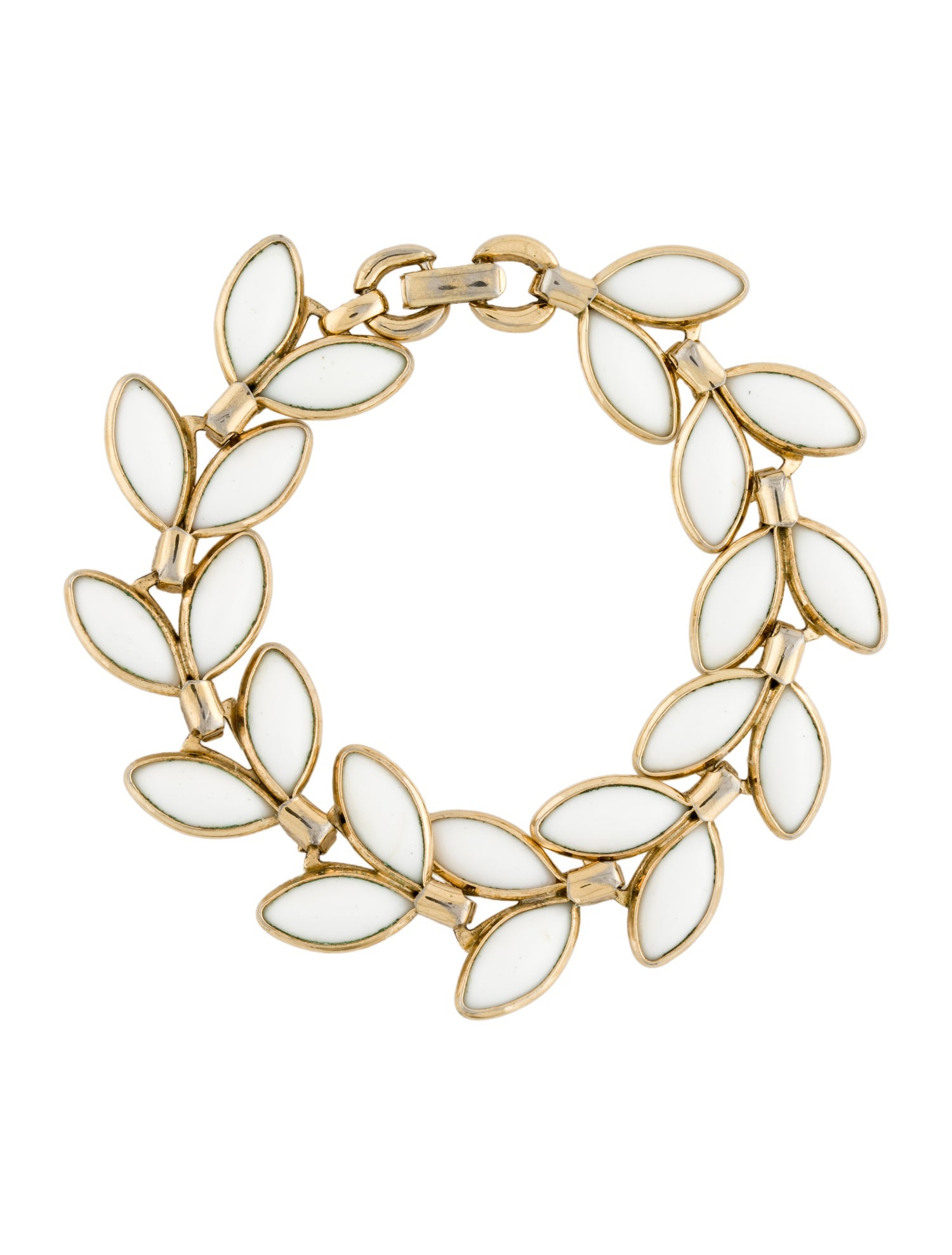 Trifari Vintage Resin Link Bracelet