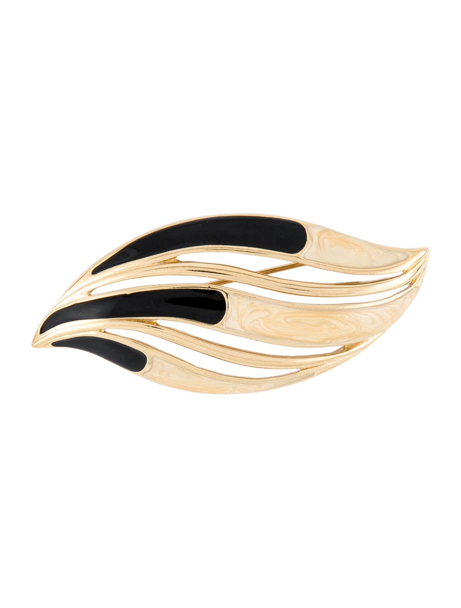 Trifari Enamel Pin Brooch