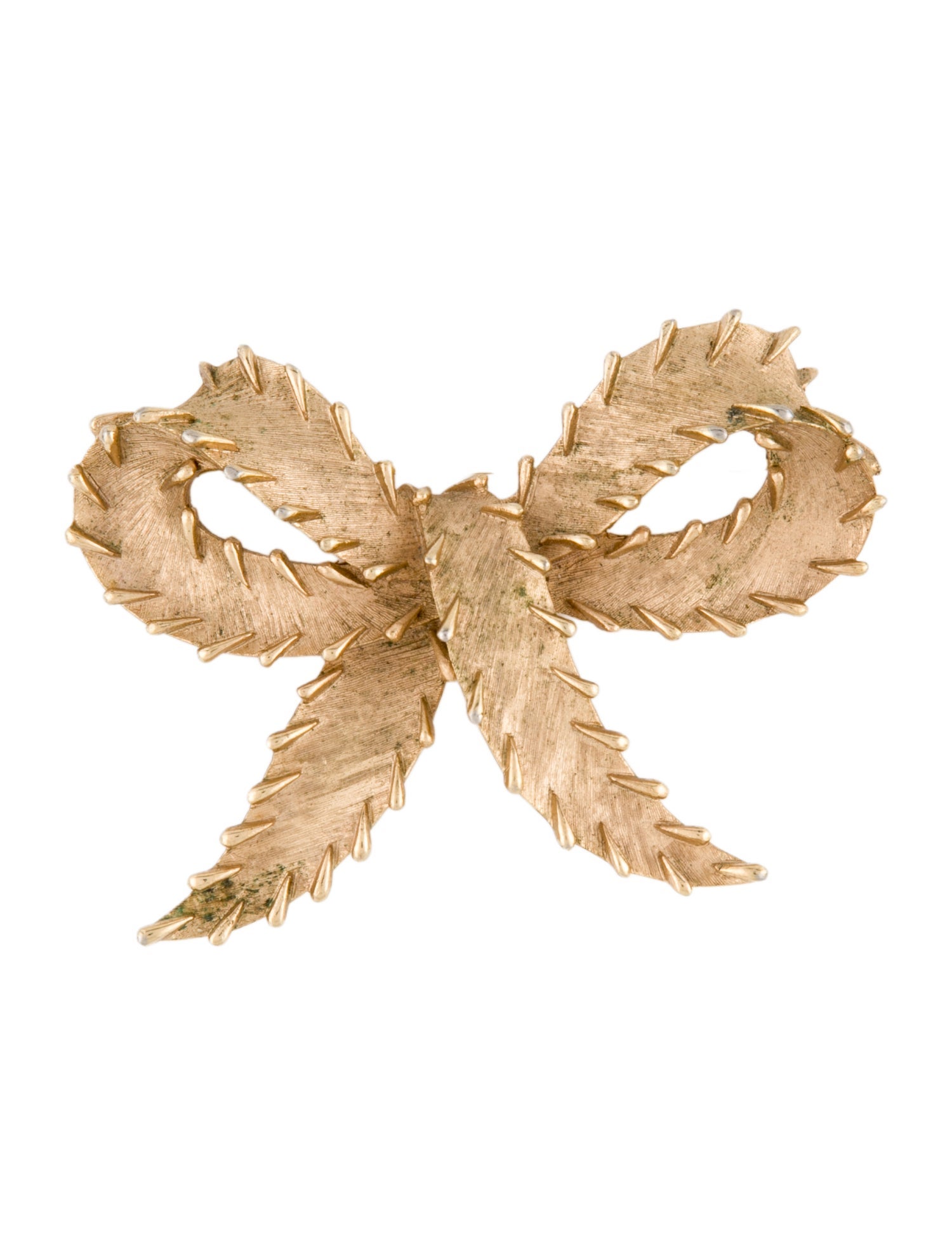Trifari Bow Tie Brooch Pin
