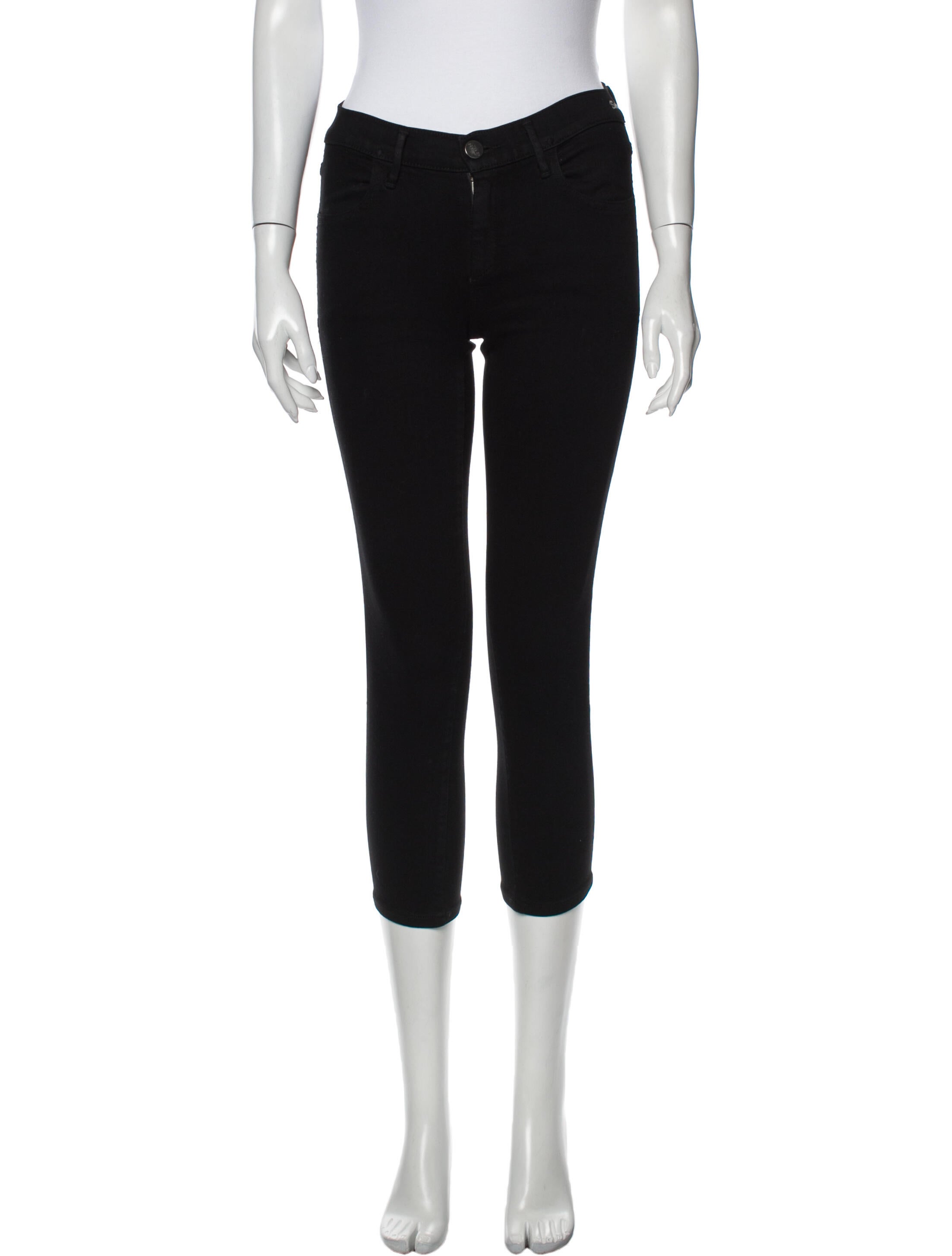 Jeans Mid-Rise Skinny Leg Jeans