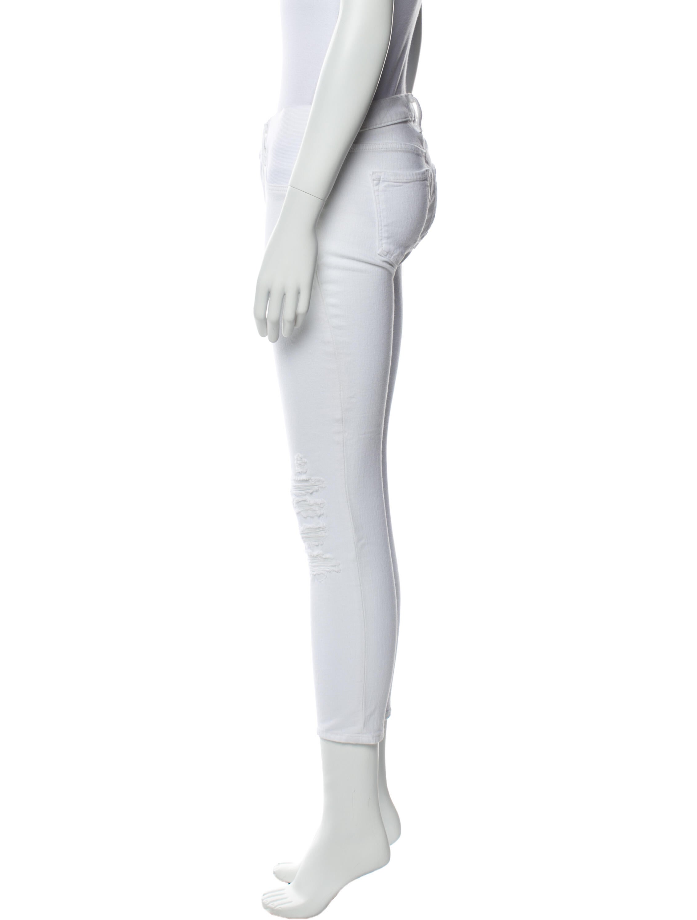 Jeans Mid-Rise Skinny Leg Jeans