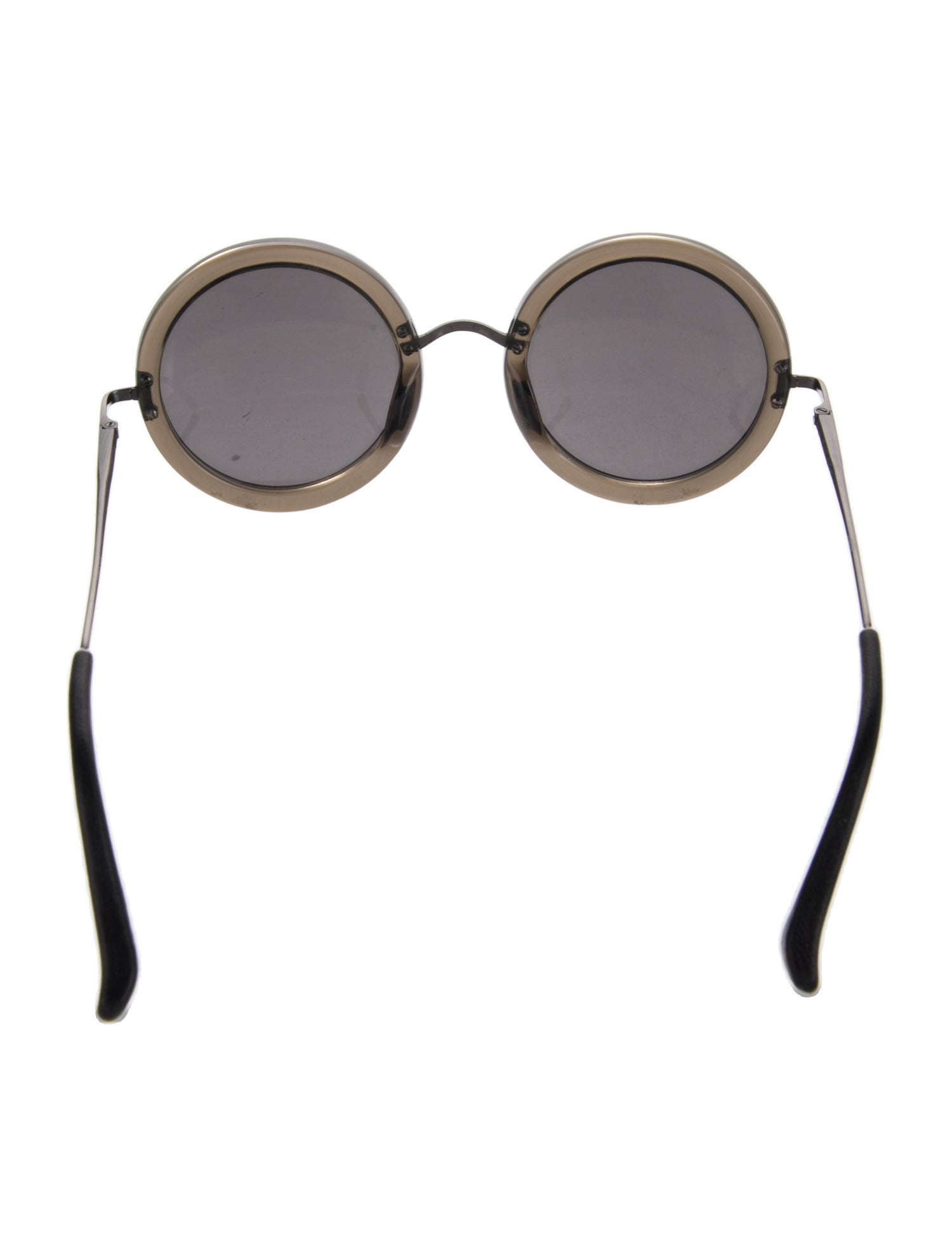 The Row x Linda Farrow Round Tinted Sunglasses