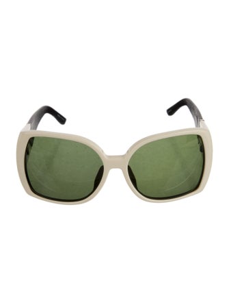 The Row x Linda Farrow Oversize Tinted Sunglasses