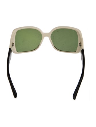 The Row x Linda Farrow Oversize Tinted Sunglasses