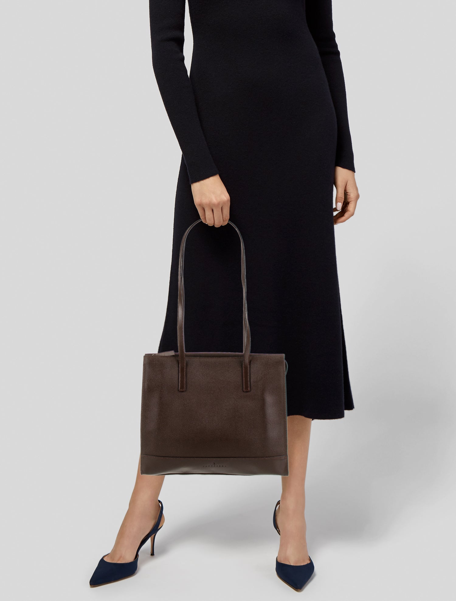 Trussardi Leather Shoulder Bag