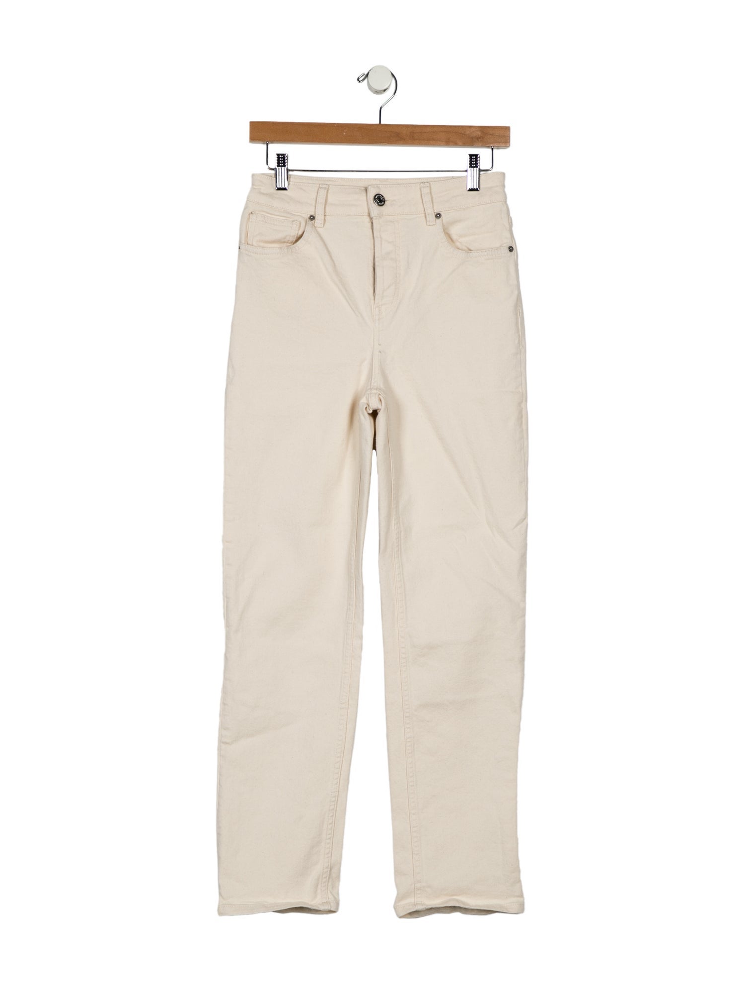 Trussardi High-Rise Straight Leg Jeans