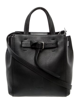 Trussardi Leather Top Handle Bag