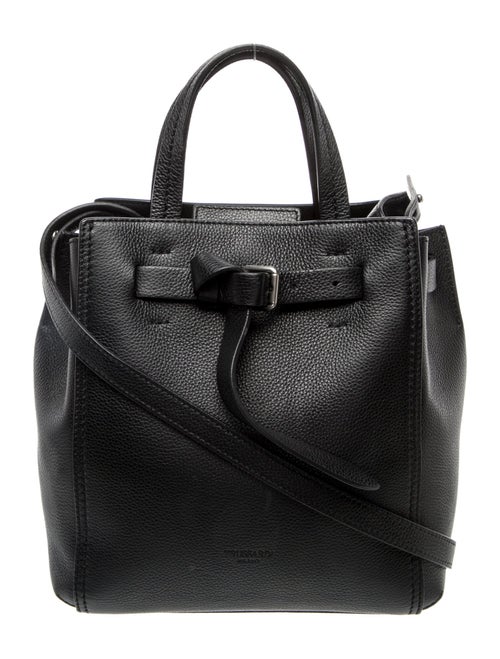 Trussardi Leather Top Handle Bag