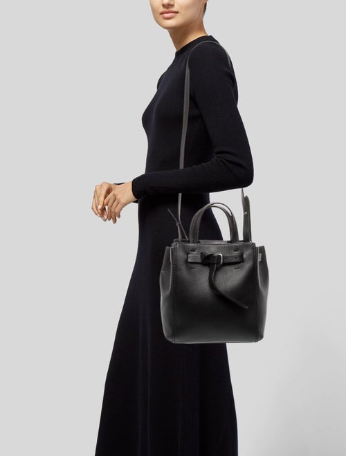 Trussardi Leather Top Handle Bag