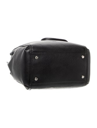 Trussardi Leather Top Handle Bag