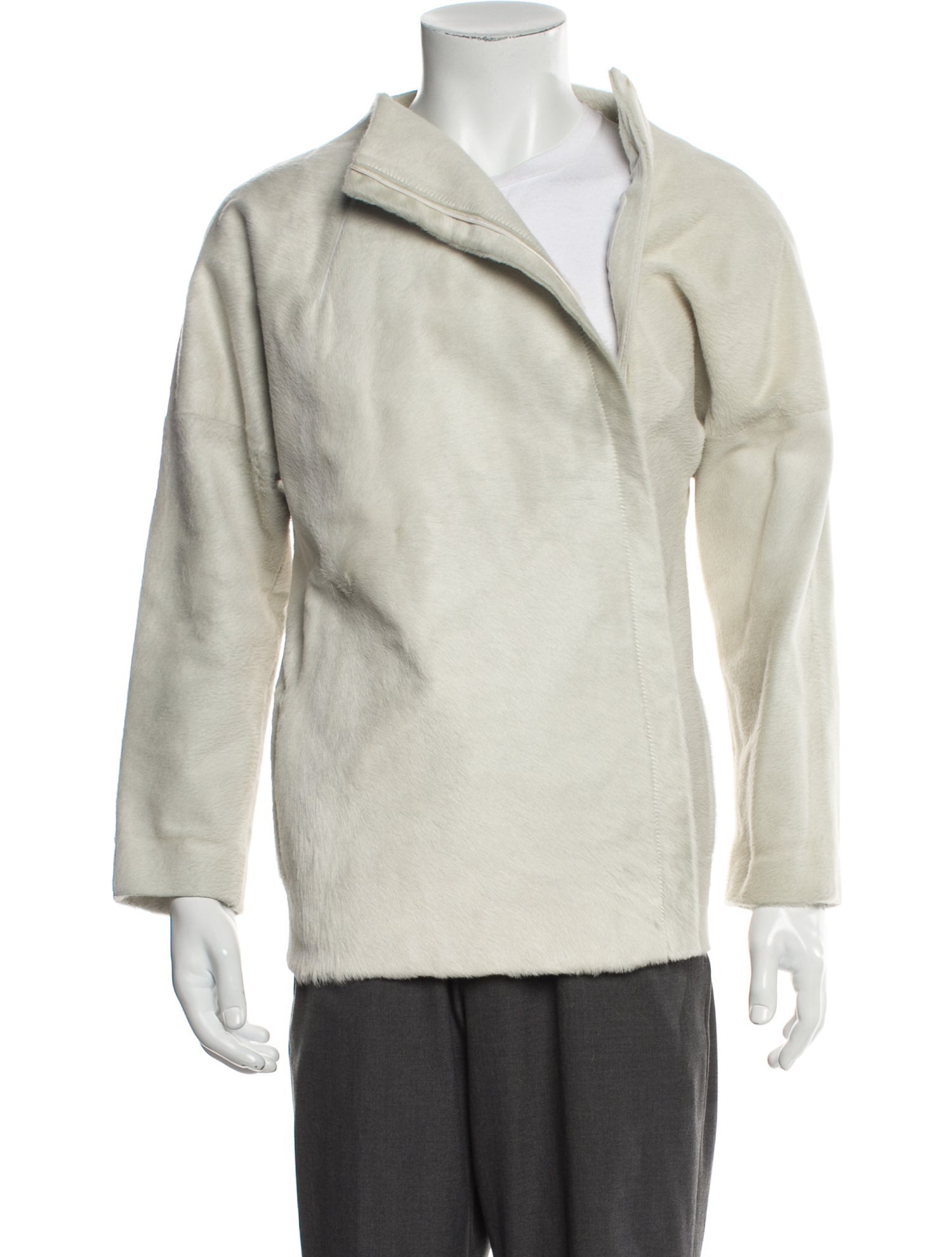 Trussardi Leather Moto Jacket