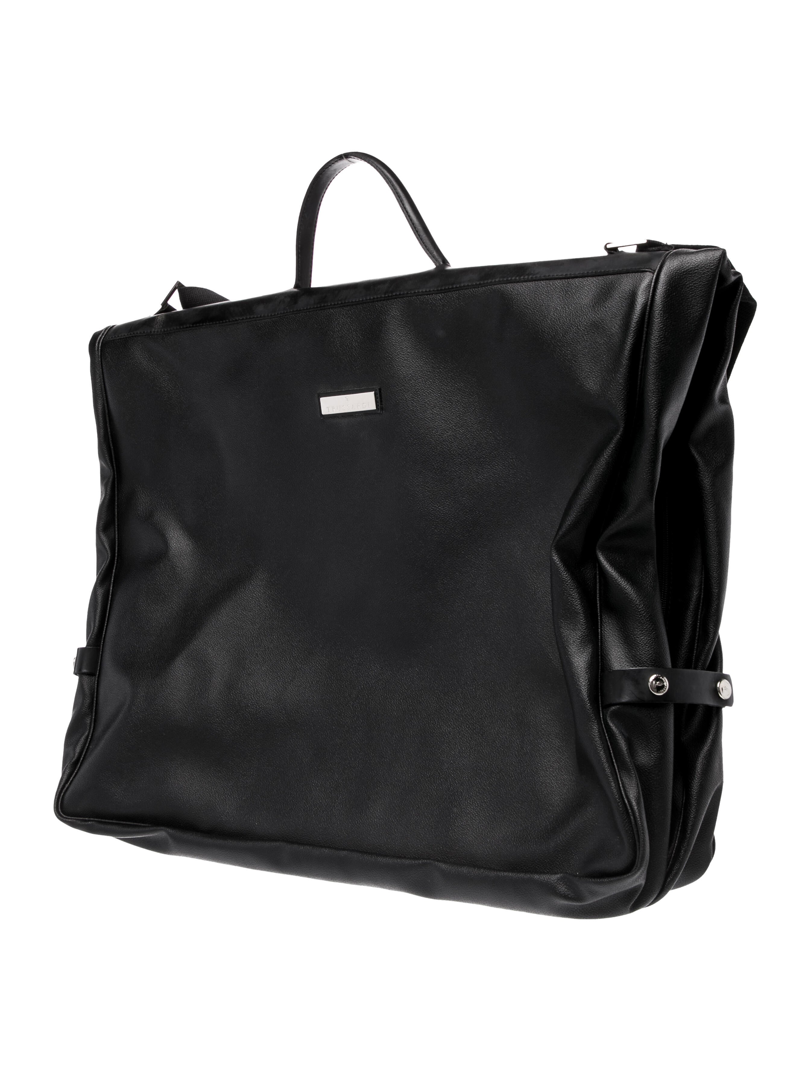 Trussardi Leather Garment Bag