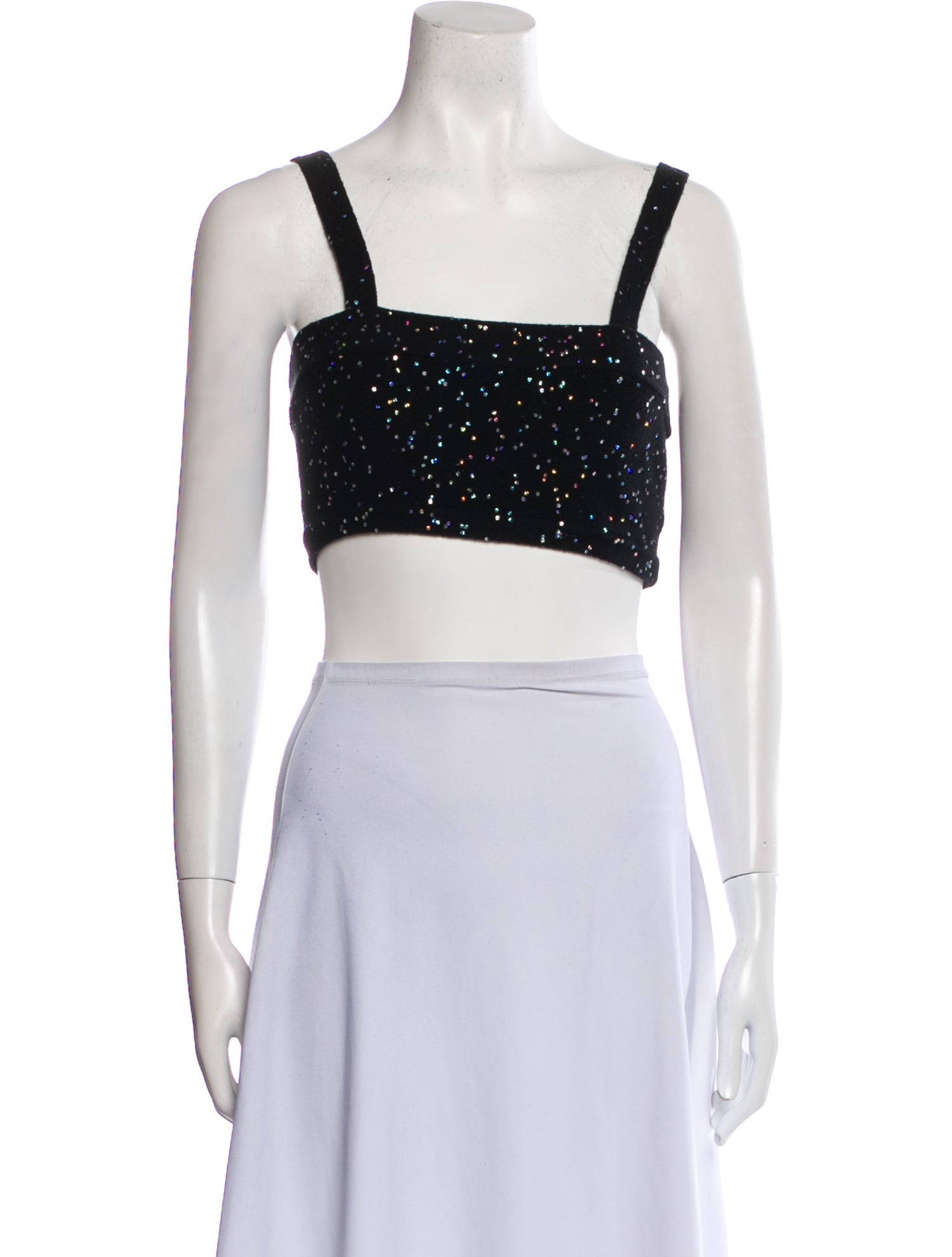 JoosTricot Square Neckline Sleeveless Crop Top w/ Tags