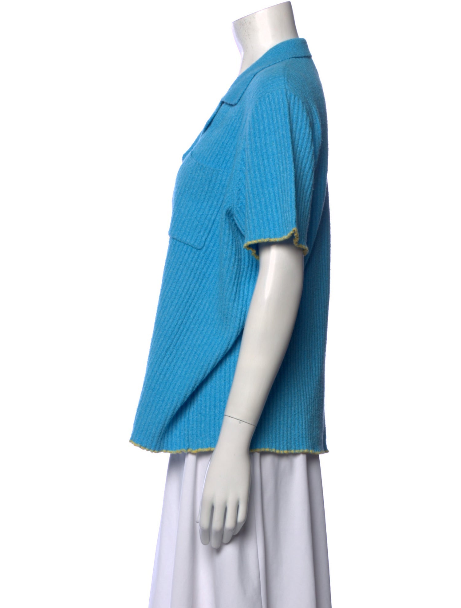 JoosTricot Short Sleeve Button-Up Top w/ Tags