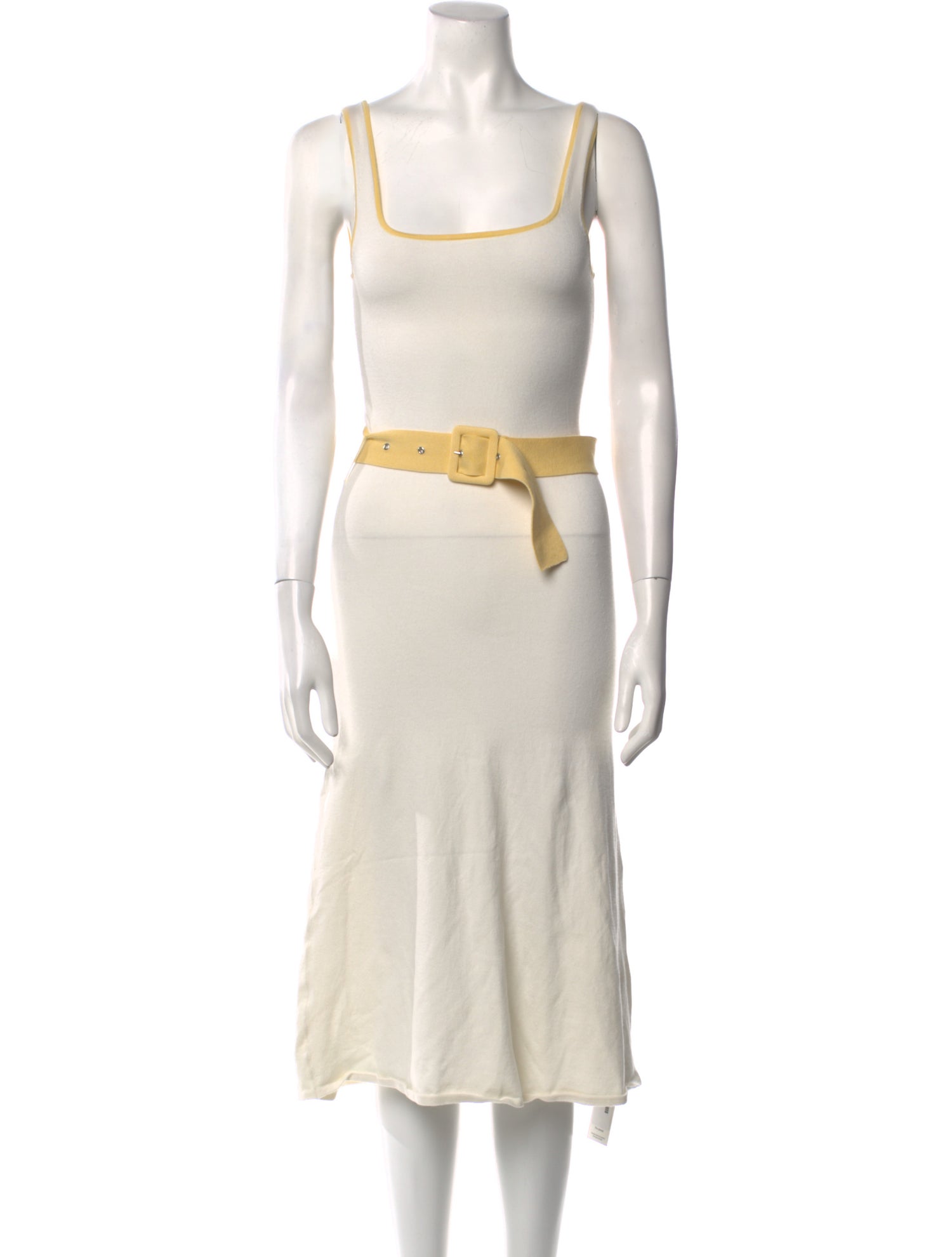 JoosTricot Square Neckline Knee-Length Dress