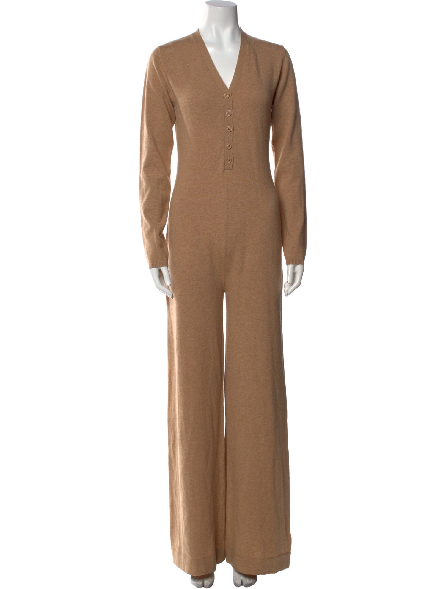 JoosTricot Wool V-Neck Jumpsuit