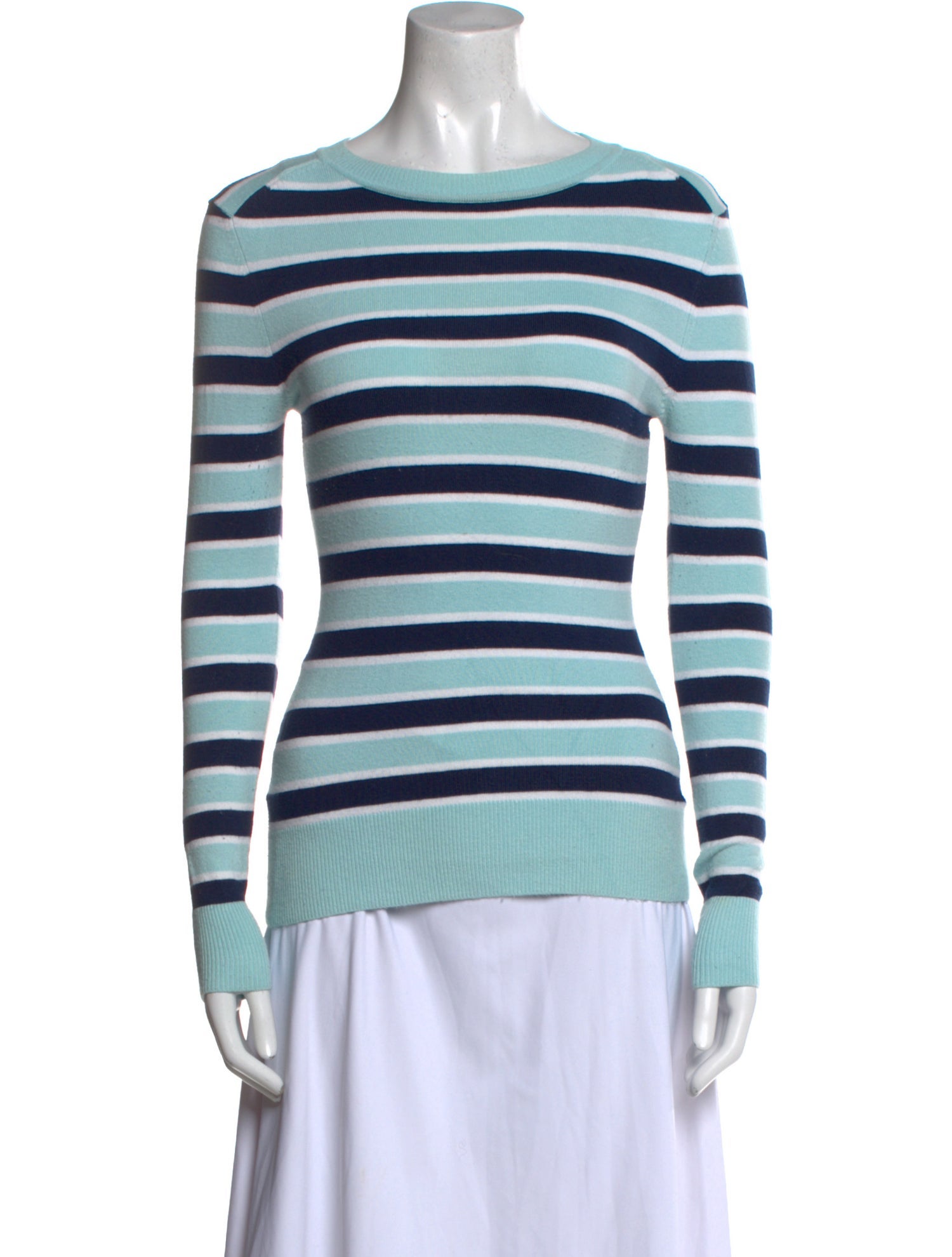 JoosTricot Striped Scoop Neck Top
