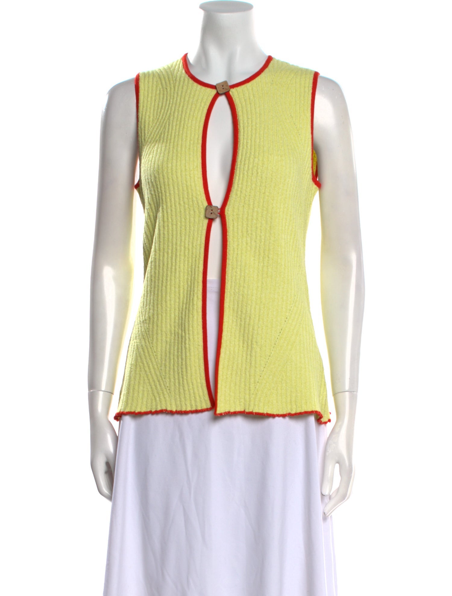 JoosTricot Nylon Colorblock Pattern Sweater w/ Tags