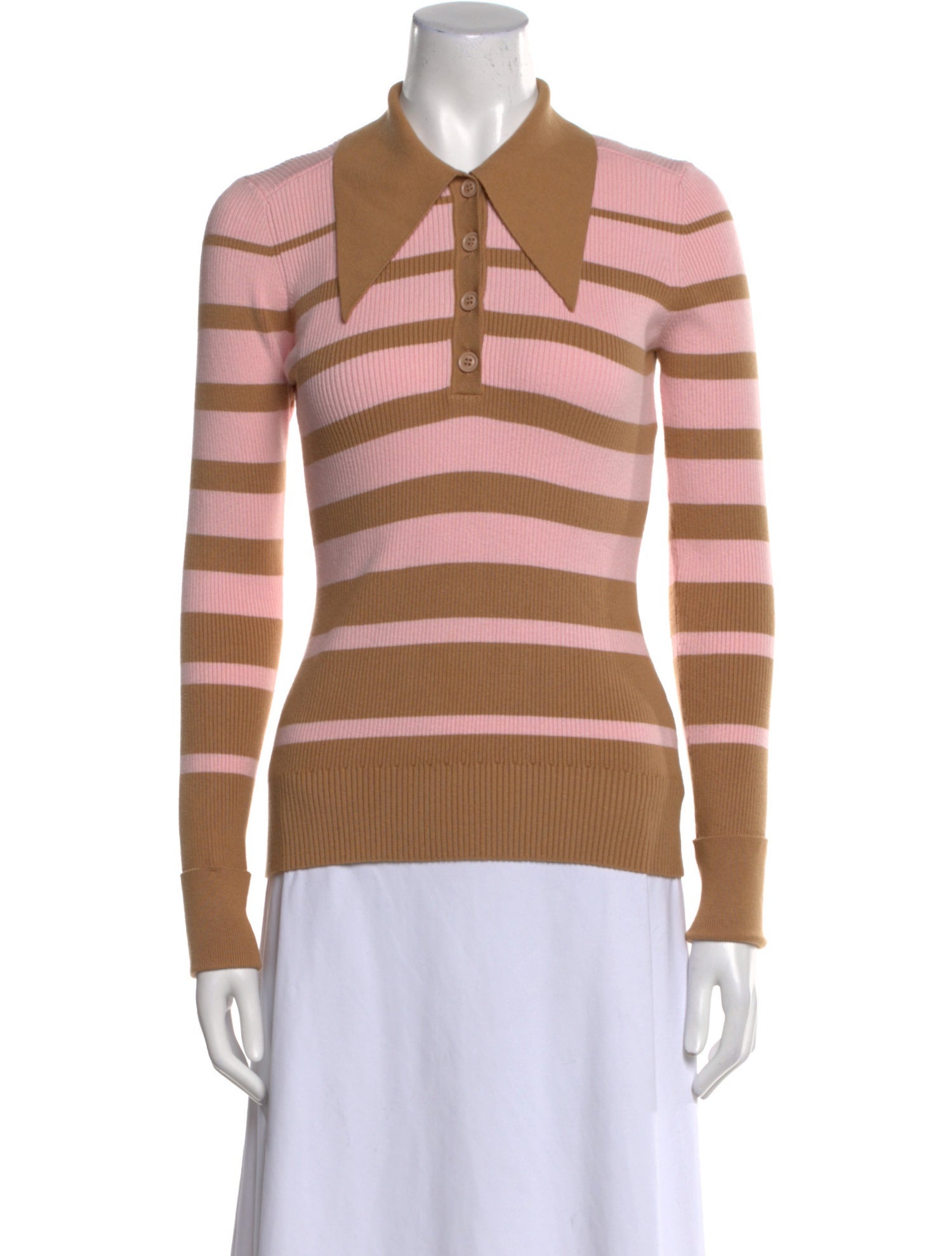 JoosTricot Striped Long Sleeve Top