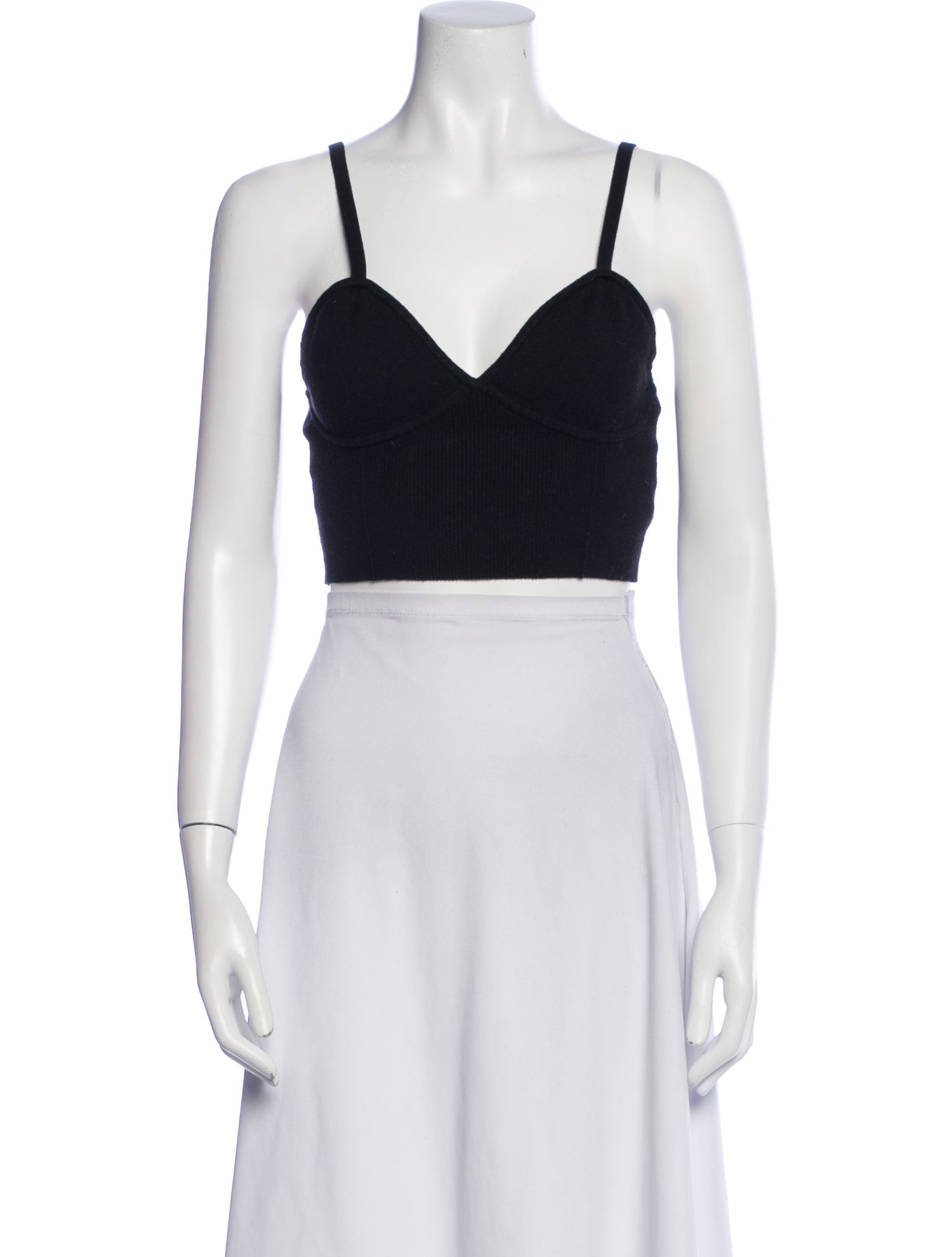 JoosTricot V-Neck Sleeveless Crop Top