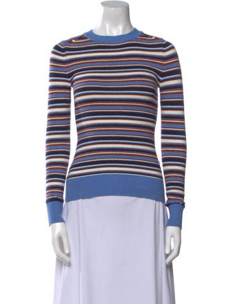 JoosTricot Striped Crew Neck Sweatshirt
