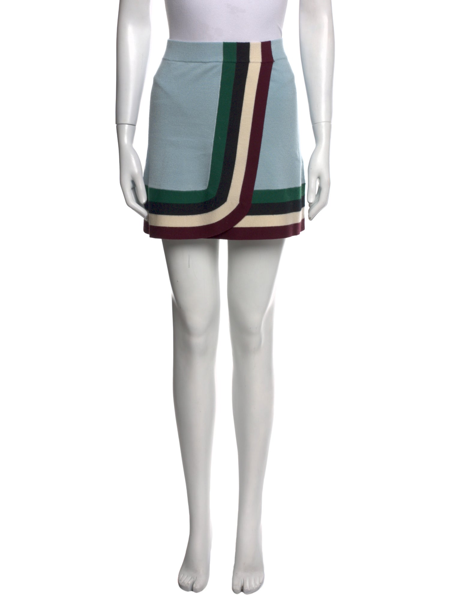 JoosTricot Striped Mini Skirt